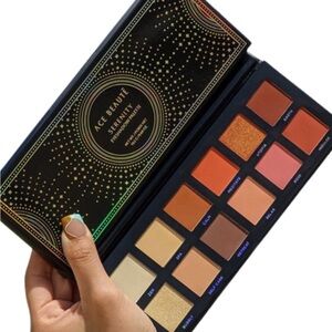 NEW Ace Beaute Eyeshadow Palette - Vibrant Warm Shades